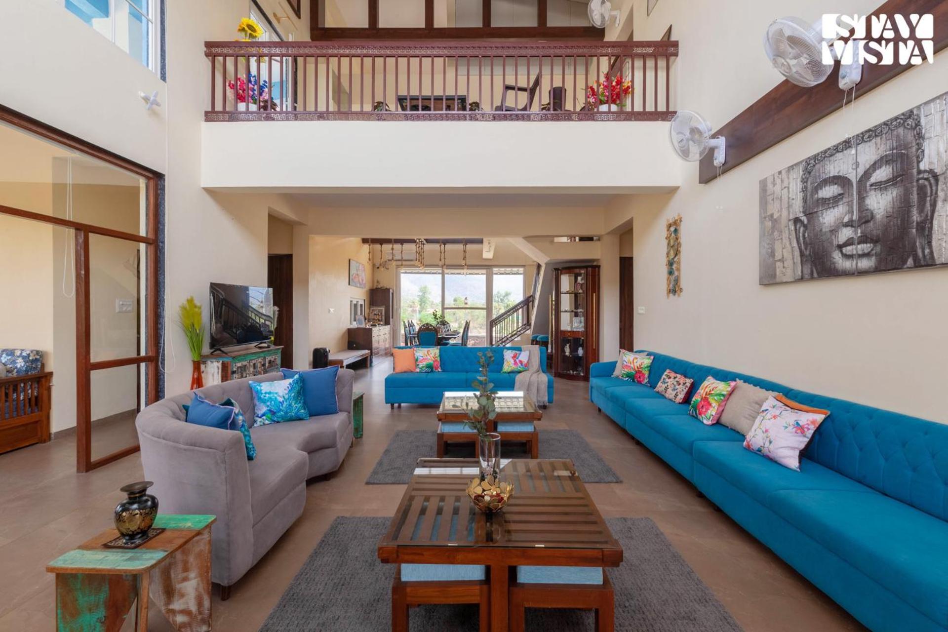 Stayvista'S Hillside Meadows - Mountainside Retreat With Farm View, Pool & Deck, Lawn & Gazebo Chinchavli ภายนอก รูปภาพ