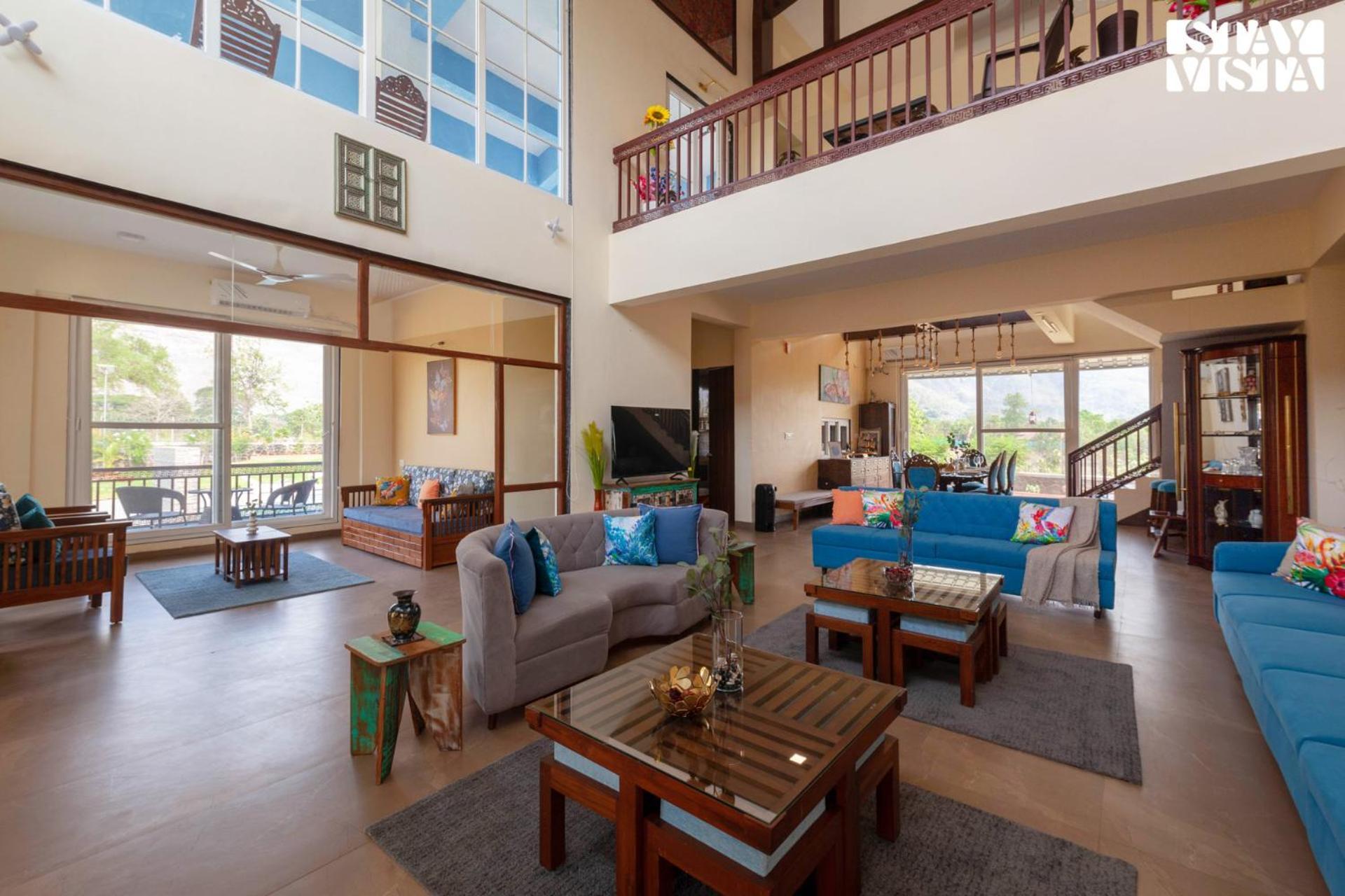 Stayvista'S Hillside Meadows - Mountainside Retreat With Farm View, Pool & Deck, Lawn & Gazebo Chinchavli ภายนอก รูปภาพ
